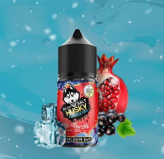 Жидкость Husky Strong Import Double Ice Explosive Bite (Ледяной Гранат Чёрная Смородина) 30 мл