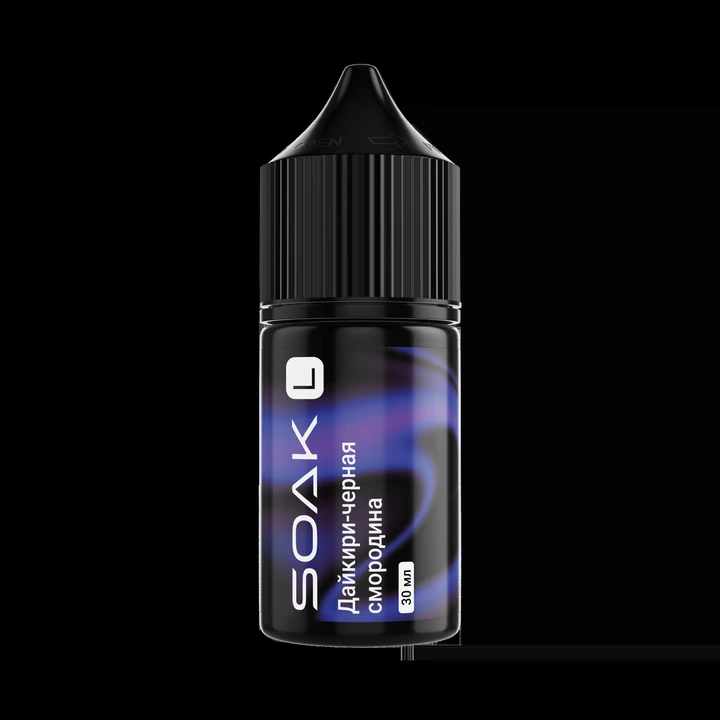 Жидкость Soak L30 - Blackcurrant Daiquiri/ Дайкири-Черная Смородина