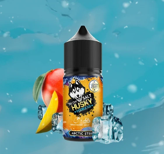 Жидкость Husky Strong Import Double Ice Arctic Strike (Холодный Манго) 30 мл