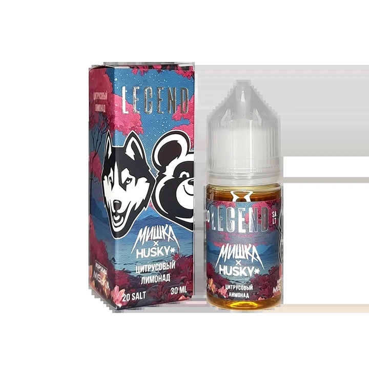 Жидкость Мишка x Husky Legend Strong Цитрусовый Лимонад 30 мл