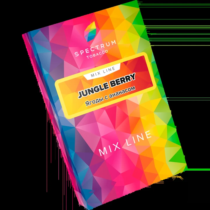 Табак для кальяна Spectrum Mix Line Jungle Berry (Ягоды с Ананасом) 40 гр