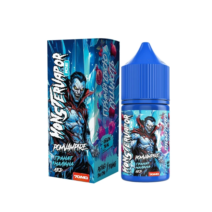 Жидкость Monstervapor Ice Гранат Малина 30 мл