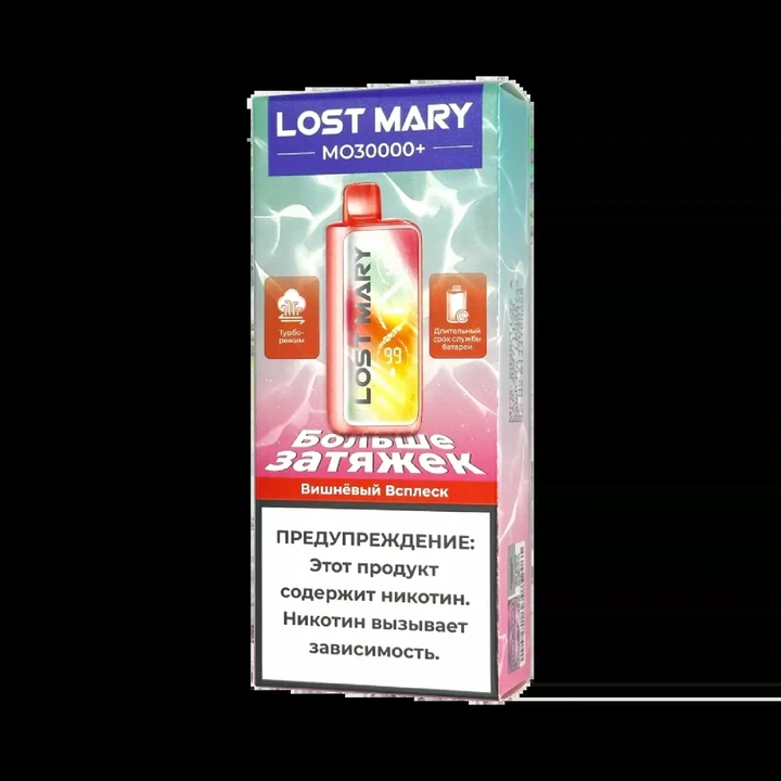 Lost Mary MO 30000+ затяжек Вишнёвый Всплеск