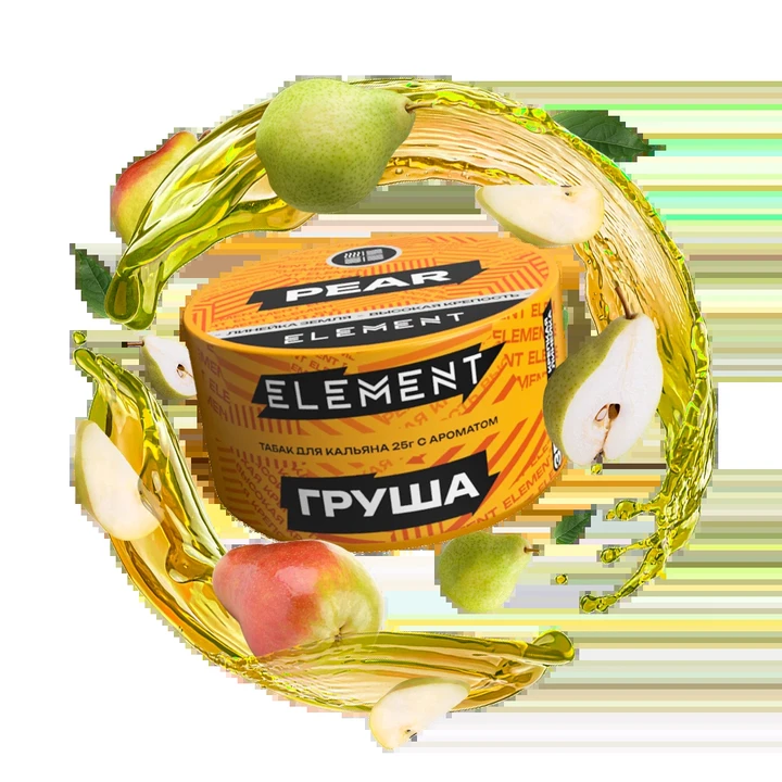 Табак для кальяна Element Pear (Груша) Earth 25 гр