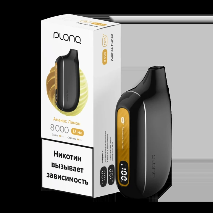 PLONQ Max S 8000 Затяжек Ананас Лимон