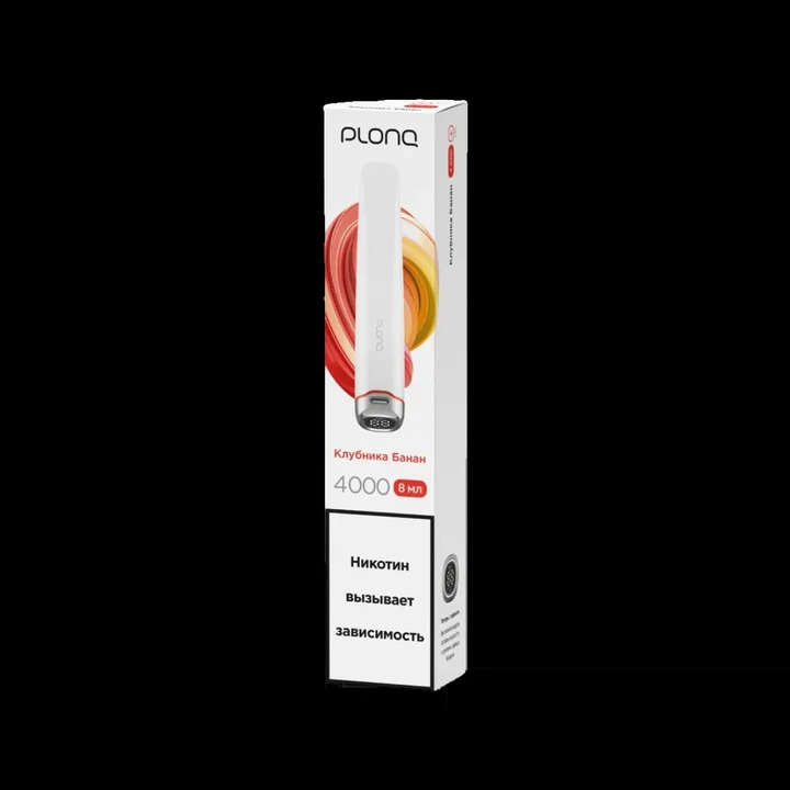 PLONQ Plus Pro 4000 Затяжек Клубника Банан