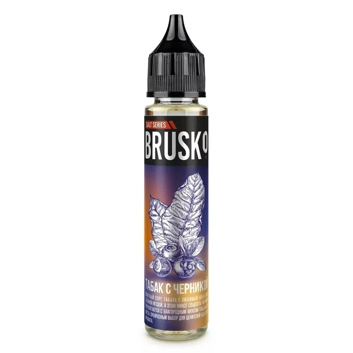 Жидкость Brusko Табак с Черникой 60Ml
