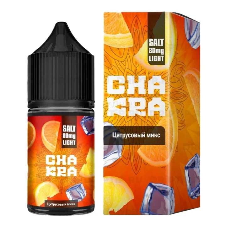 Жидкость Chakra Цитрусовый Микс 30Мл Salt20 Hard