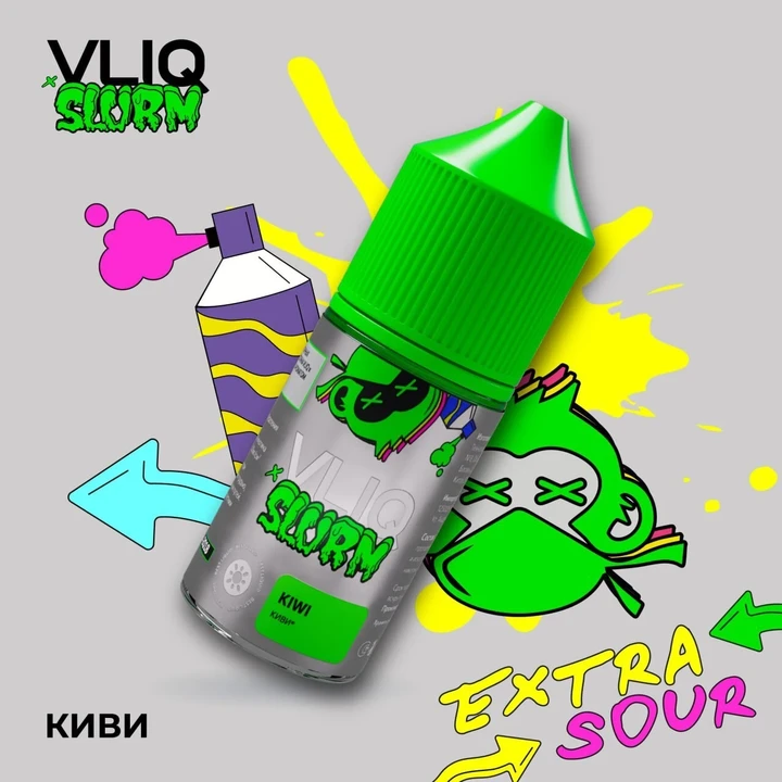 Жидкость Vliq x Slurm Strong Киви 30 мл