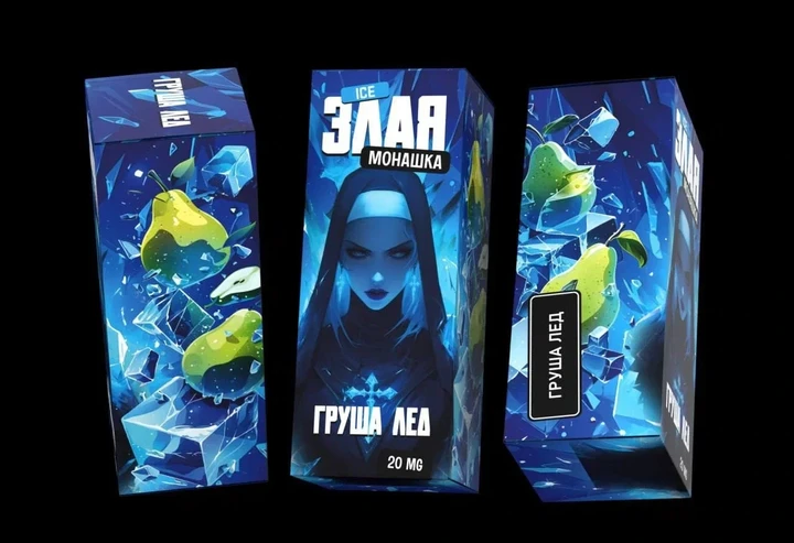 Жидкость Злая Монашка Ice Груша Лёд 30 мл