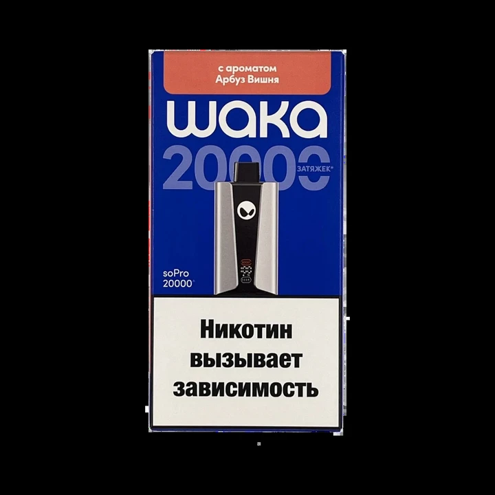 WAKA Jupiter 30000 Затяжек Клубника Малина