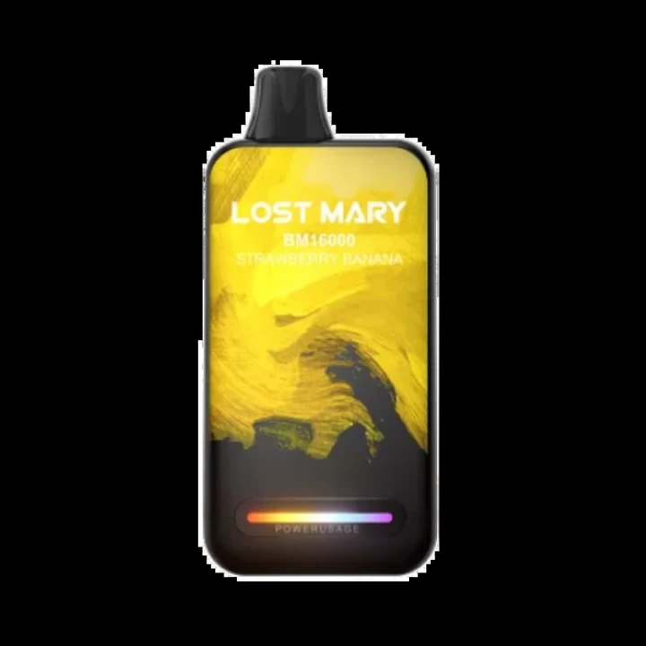 Lost Mary 16000 Затяжек Strawberry Banana (Клубника Банан)