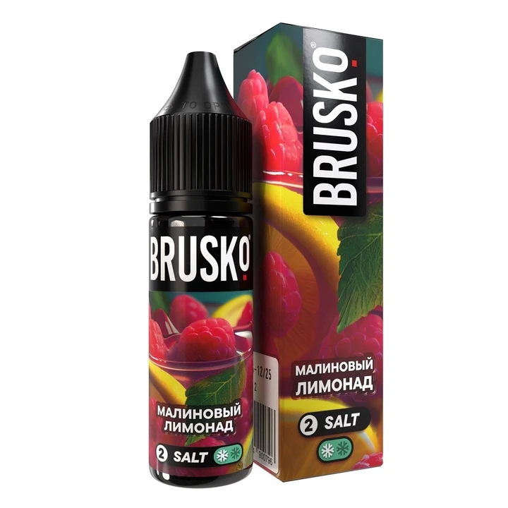 Жидкость Brusko Salt Малиновый Лимонад 35Ml 20 Ultra