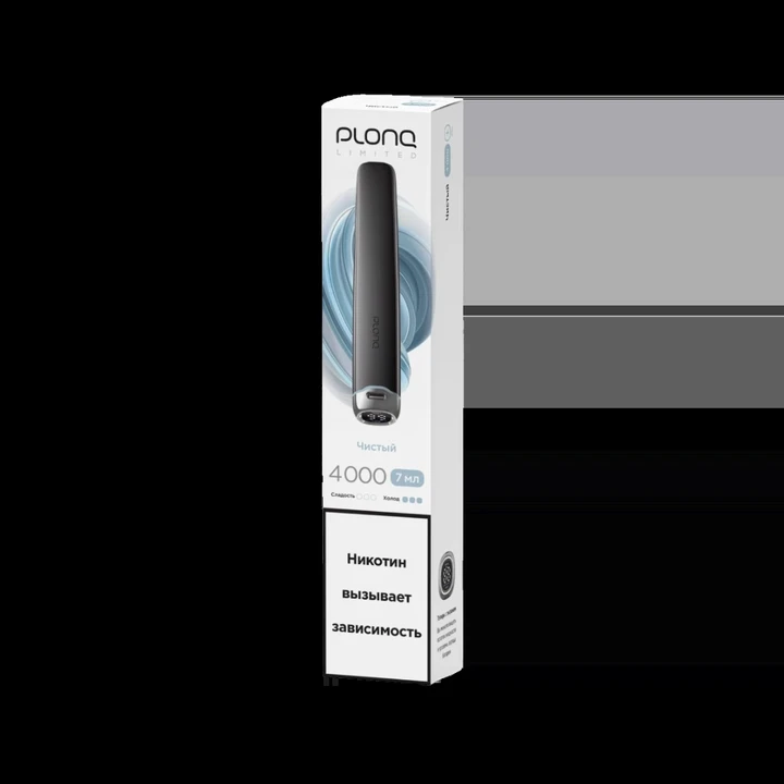 PLONQ Plus Pro Black Edition 4000 Затяжек Чистый