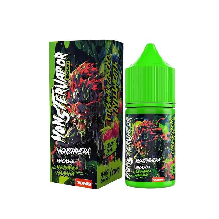 Жидкость Monstervapor Sour Черника Малина 30 мл