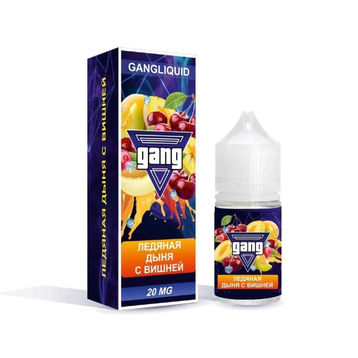 Жидкость Gang Gangliquid Ледяная Дыня с Вишней 30Мл 20 Strong