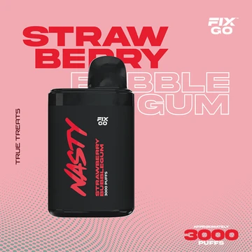 Nasty FixGo 3000 Затяжек Strawberry Bubblegum