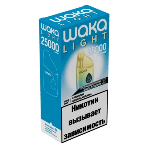 Waka Light Diva 25000 Затяжек Лимонад Клубника