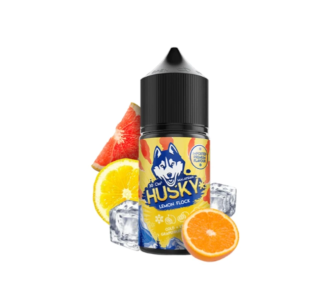 Жидкость Husky Strong Import Malaysian Lemon Flock (Апельсин Грейпфрут Лимон Лёд) 30 мл