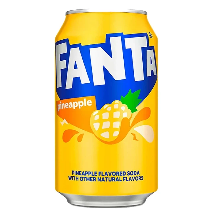 Газированный напиток Fanta Pineapple 0.33
