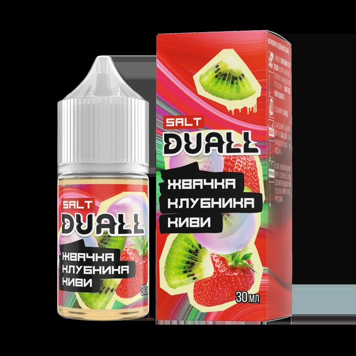 Жидкость Duall Strong Жвачка Клубника Киви 30 мл