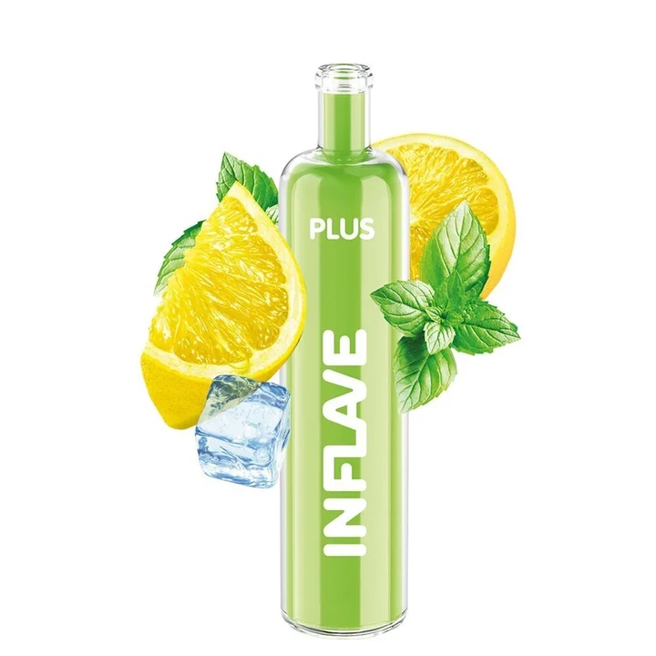 INFLAVE PLUS 2200 Затяжек Лимон Мята