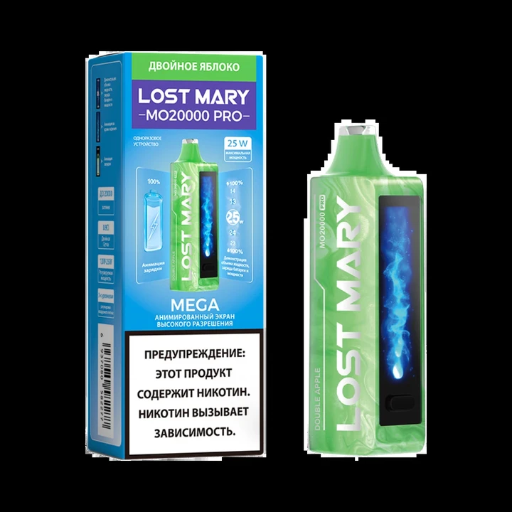 Картридж Lost Mary X-Link Classic 20000 Затяжек Кислая Клубника Питайя