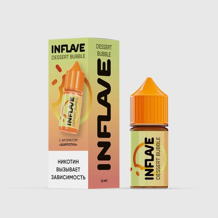 Жидкость Inflave Dessert Bubble 20 мг Шарлотка 30 мл