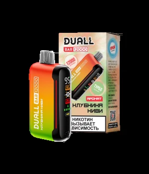ЭСДН Duall Bar 12000 затяжек Клубника Киви