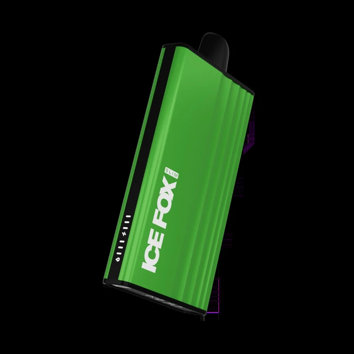 Ice Fox Slim 16000 затяжек Зелёное Яблоко Маракуйя Киви