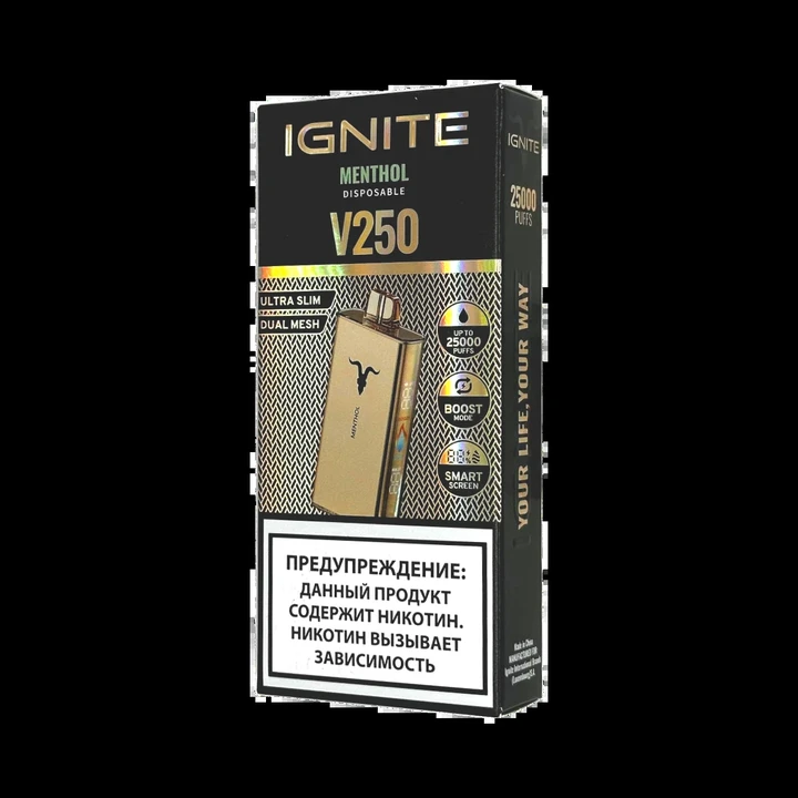 Ignite V250 25000 затяжек Ментол