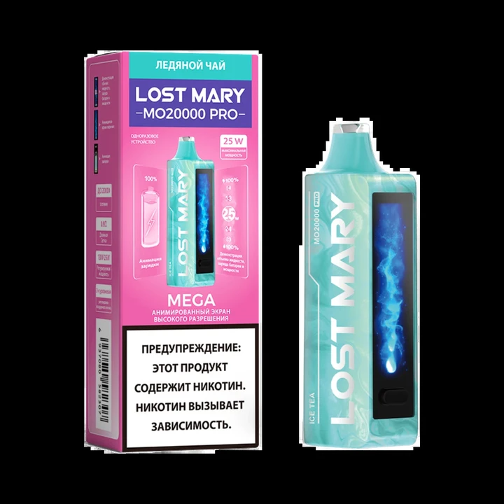 Lost Mary MEGA 20000 Затяжек Ice Tea (Ледяной Чай)