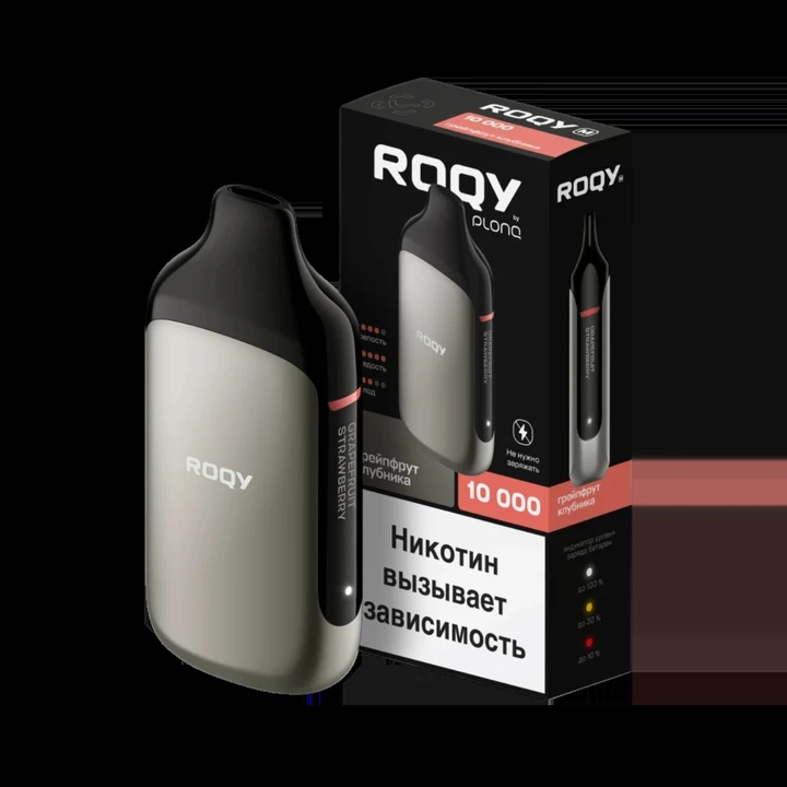 Roqy M by Plonq 10000 затяжек Грейпфрут Клубника