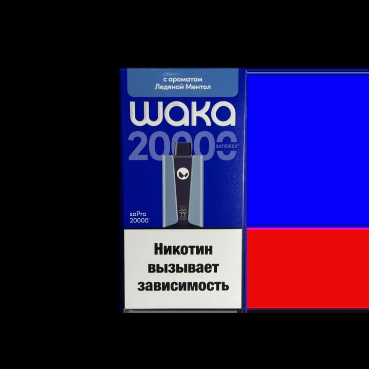 WAKA soPRO 20000 Затяжек Icy Menthol (Ледяной Ментол)