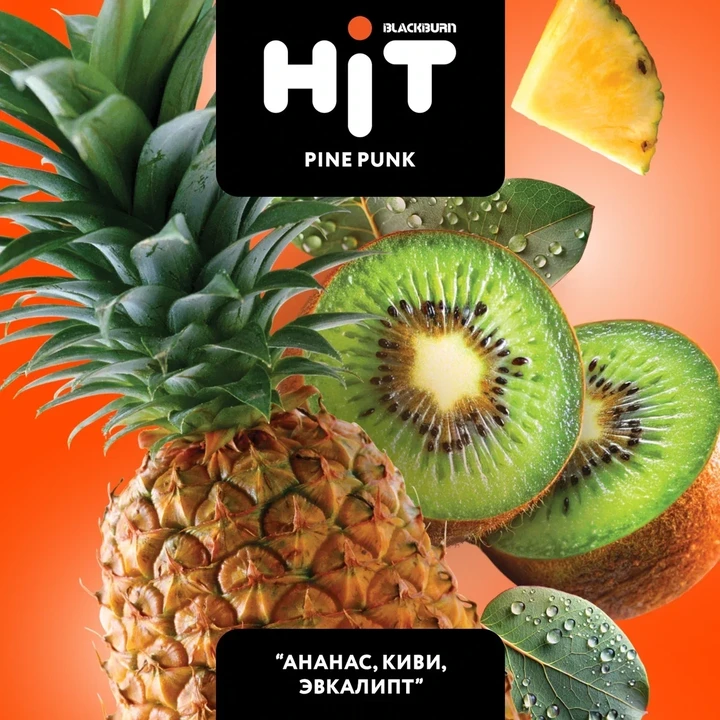 Табак для кальяна HiT Pine Punk (Ананас Киви Эвкалипт) 30 гр
