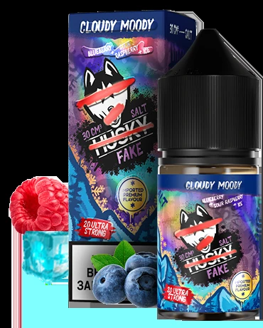 Жидкость Husky Import Fake Strong Cloudy Moody (Черника Малина Лёд) 30мл