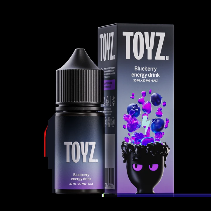 Жидкость Toyz Salt Черничный Энергетик 30Мл 20