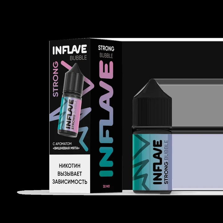 Inflave Strong Bubble Вишнёвая Мята 30 мл