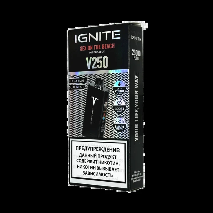 Ignite V250 25000 затяжек Секс На Пляже