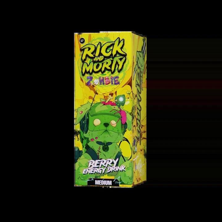 Жидкость Rick&Morty Zombie Ягодный Энергетик 30 мл