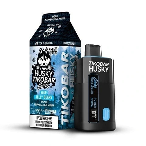 ЭСДН Husky Tikobar 12000 Sour Jelly Bears Strong