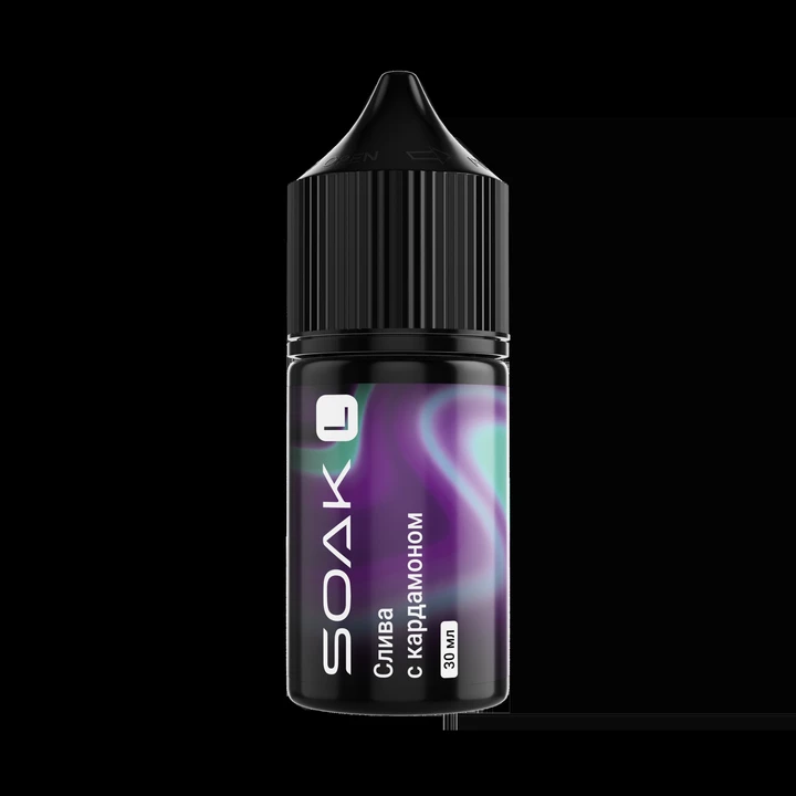 Жидкость SOAK L (ЧЗ) - Слива с кардамоном / Plum Cardamon, 30 ml. 2% (10 шт./блок)