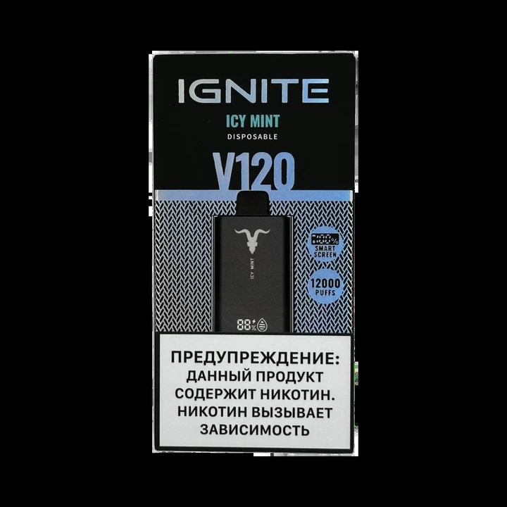 IGNITE V120 12000 Затяжек Ice Mint (Ледяная Мята)