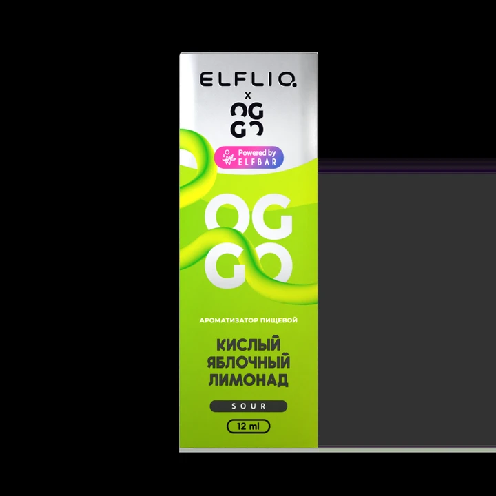 Oggo x Elfliq Sour 20 мг Кислый Яблочный Лимонад 30 мл