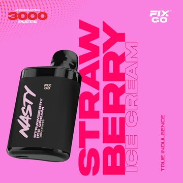Nasty FixGo 3000 Затяжек Strawberry Ice Cream