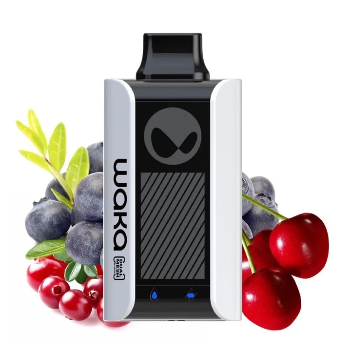 WAKA SoPro PA 10000 Затяжек Blueberry Cranberry Cherry (Черника Клюква Вишня)