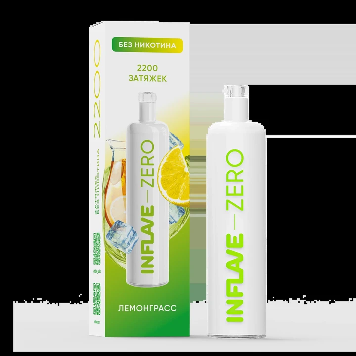 Inflave Zero 2200 затяжек Лемонграсс