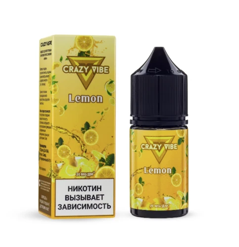 Жидкость Crazy Vibe Lemon 30мл. 20мг. Strong
