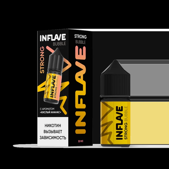 Inflave Strong Bubble Кислый Ананас 30 мл