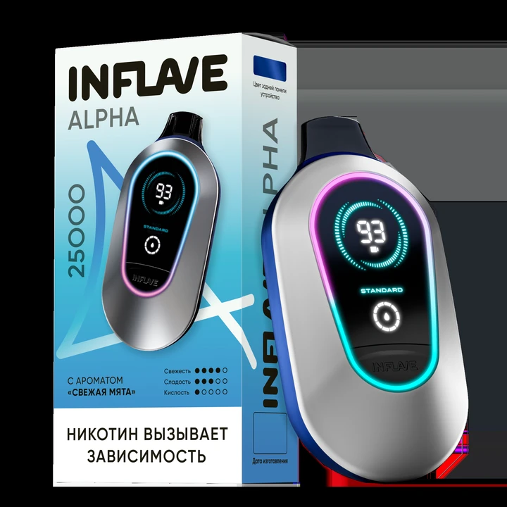 Inflave Alpha 25000 затяжек Свежая Мята